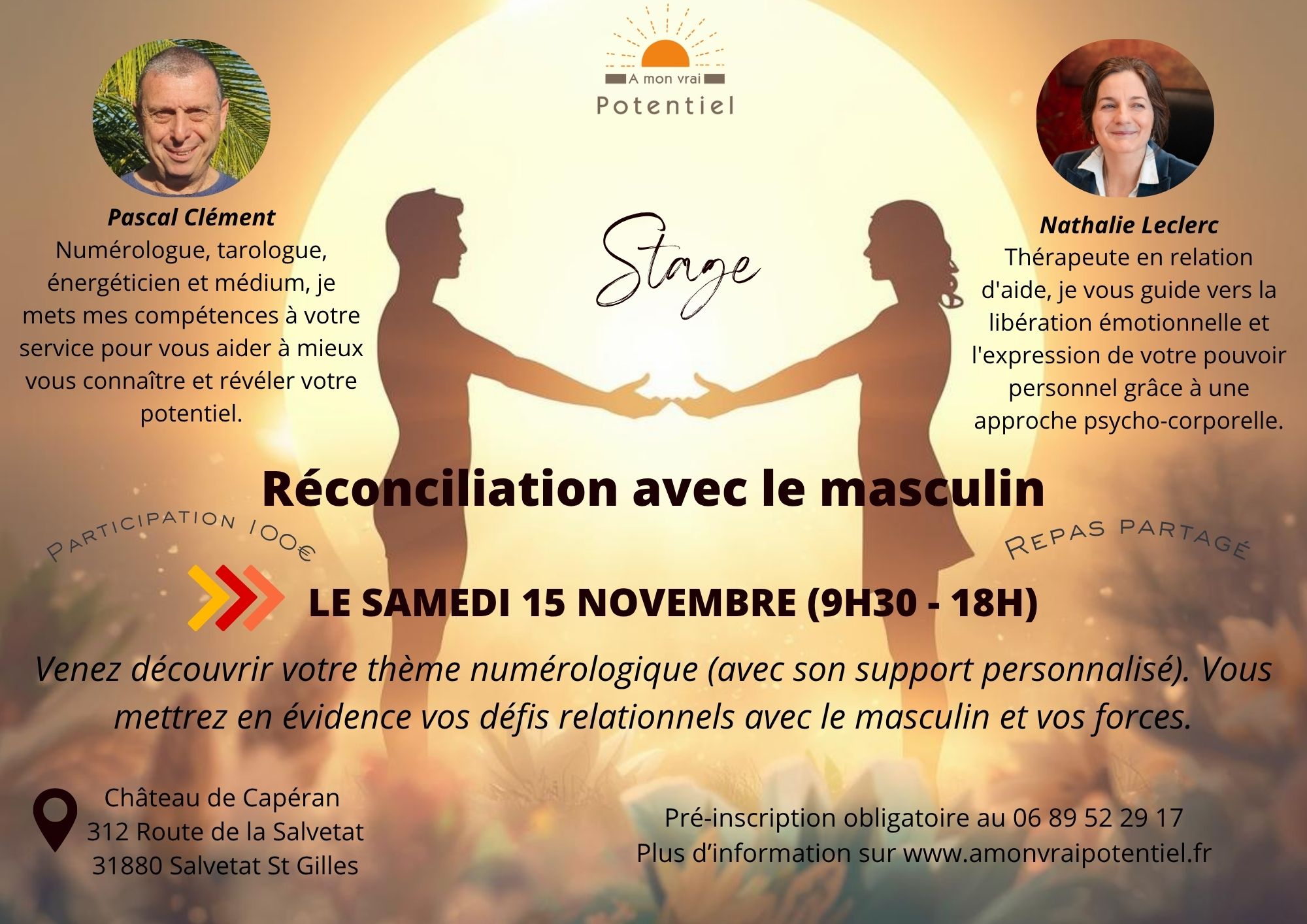 Réconciliation avec le masculin - Journée thématique